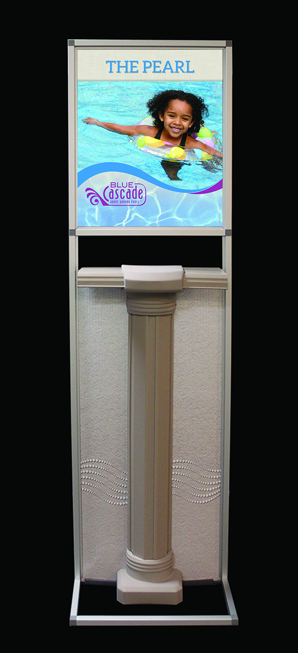 Pearl Special Wall Display For Stand - VACUUM/FILTER HOSE